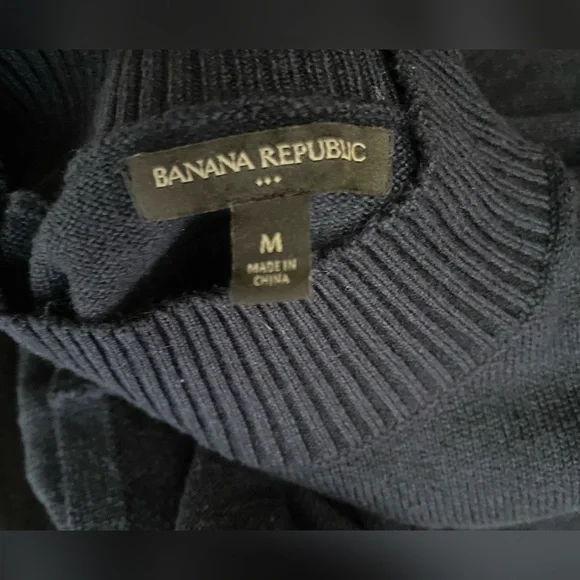 Banana Republic dark blue sweater dress - Picture 3 of 3